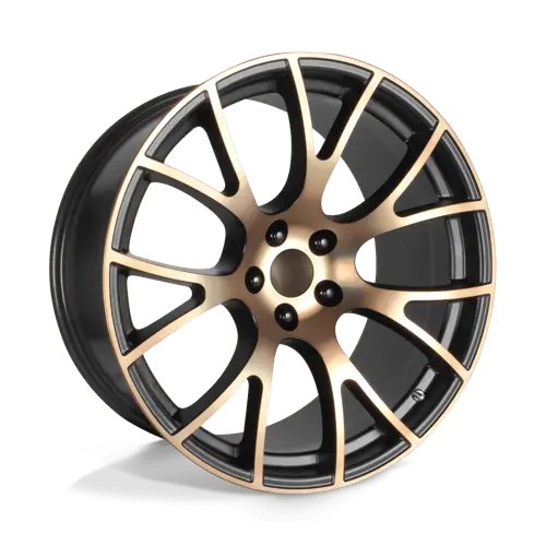 Performance Replicas Pr161 22X11 Inch Gloss Black Wheel – 5X115 Bolt Pattern, 18Mm Offset (Brz Fitment) 1
