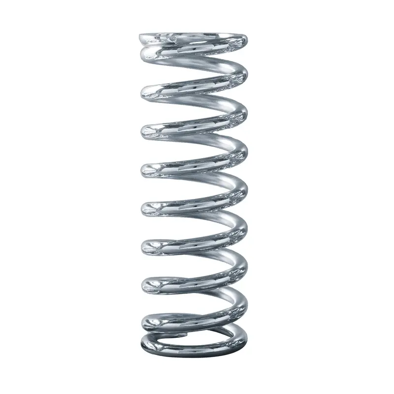 Qa1 Chrome Silicon Coil Spring – 2.5" Id, 10" Free Length, 10–400 Lb Rate 1
