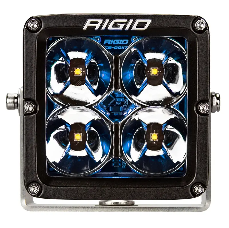 Rigid Radiance Xl Led Light Pod Pair – 4-Inch, Blue Backlight, High-Output Illumination 1