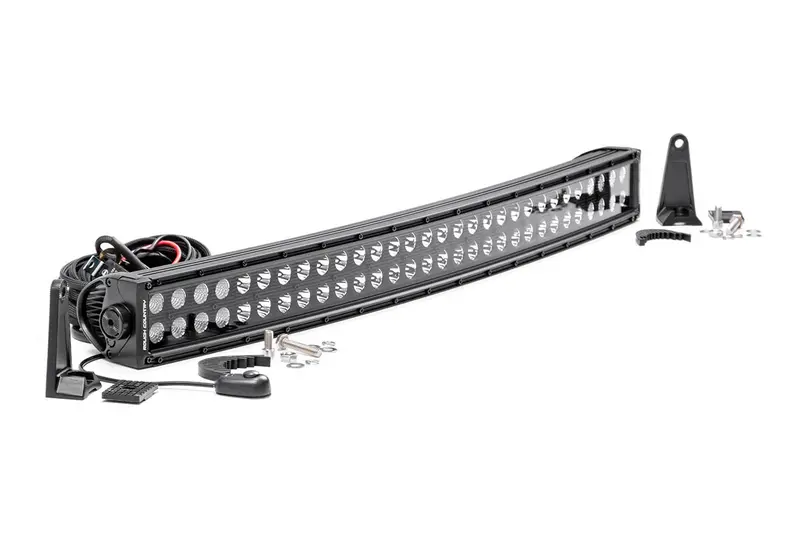 Rough Country 30-Inch Curved Dual-Row Led Light Bar – Cree Black Series (72930Bl) 1