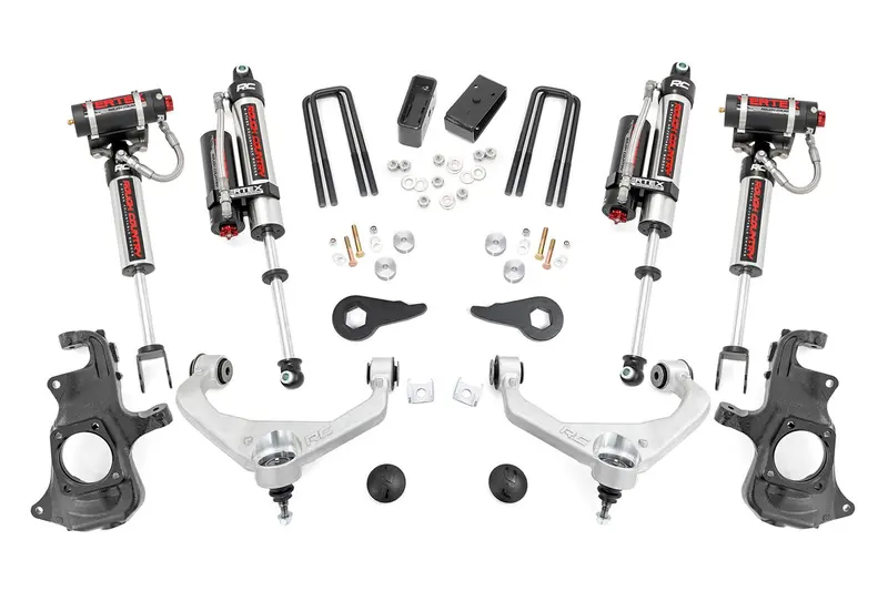 Rough Country 95750 3.5-Inch Lift Kit With Vertex Reservoir Shocks For 2011–2019 Chevy/Gmc 2500Hd/3500Hd 1