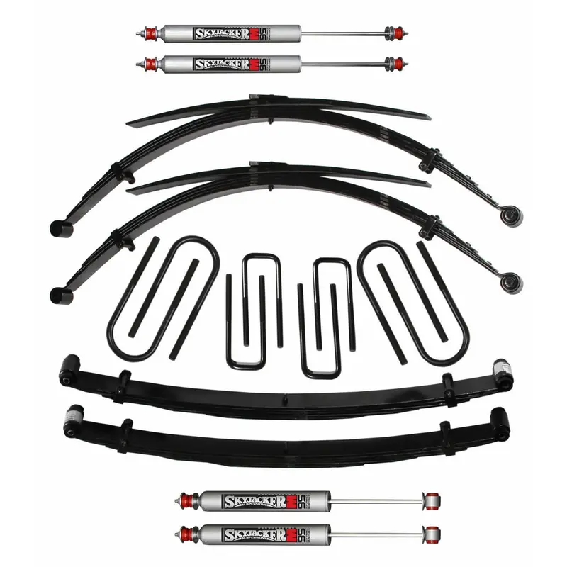 Skyjacker 4-Inch Lift Kit For 1977–1979 Ford F-250 – Includes Leaf Springs, U-Bolt Kits, Bushings, And M95 Shocks 1