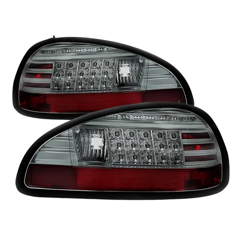 Spyder Auto Led Tail Light Pair – Smoke Lens, Direct Stock Bulb Replacement 1