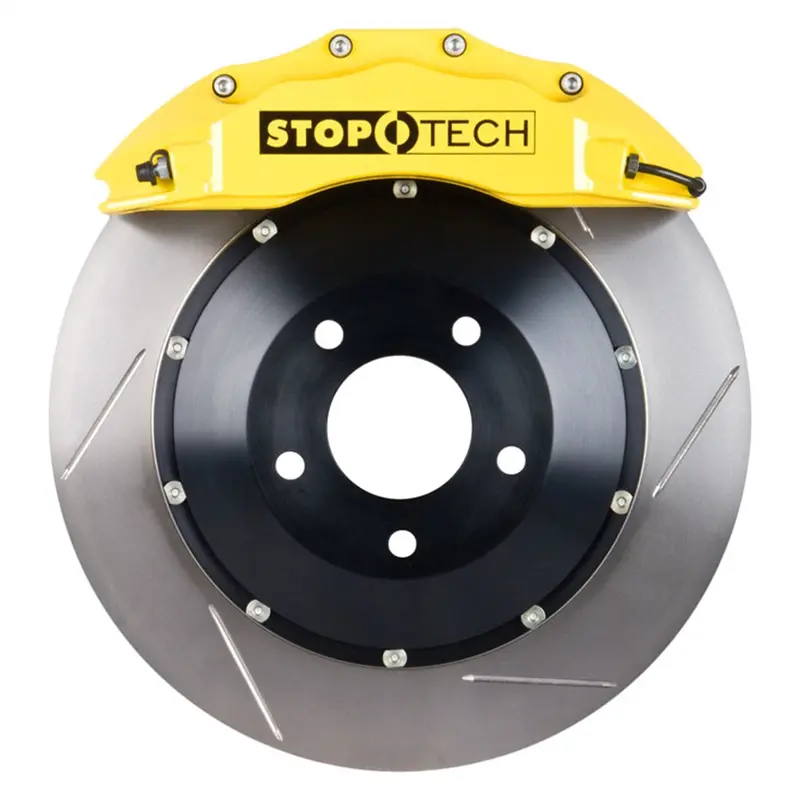 Stoptech 83.488.6700.81 Big Brake Kit – Two-Piece Front Rotors With High-Performance Calipers 1