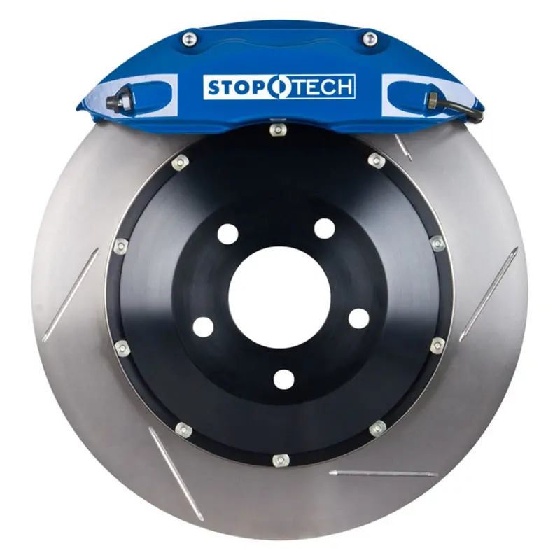 Stoptech Front Big Brake Kit – Two-Piece Drilled And Slotted Rotors 1