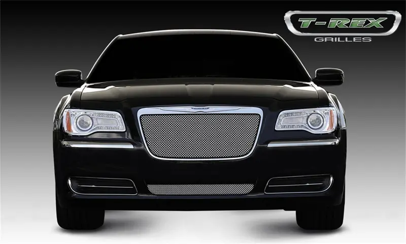 T-Rex Sport Series Stainless Steel Grille – Small Mesh Chrome Insert 1