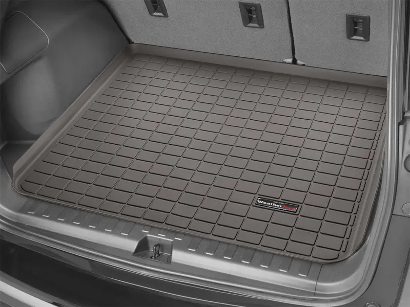 Weathertech Cargo Liner – Cocoa-Colored, Spare-Tire-Compatible Interior Protector (431087) 1
