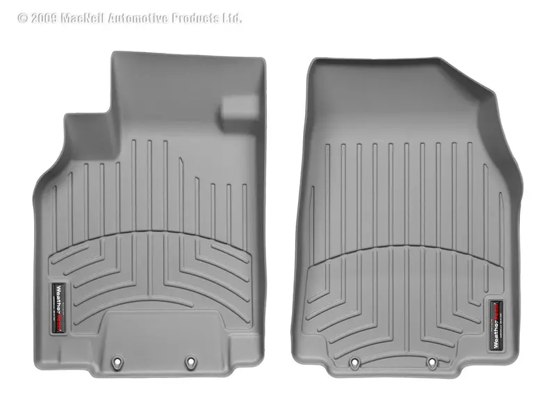 Weathertech Digitalfit Front Floor Liners – Gray, Precision-Cut For Exact Fit (Model 461531) 1