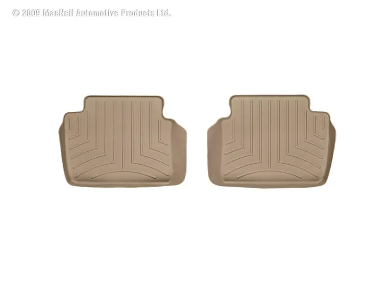 Weathertech Digitalfit Tan Floor Liners – Second-Row, Custom Fit 1